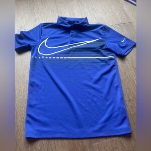 Nike Golf Dri-FIT Blue Polo